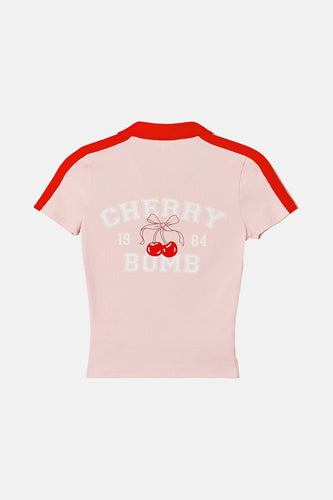 T-shirt à manches courtes - rose - TALLY WEIJL