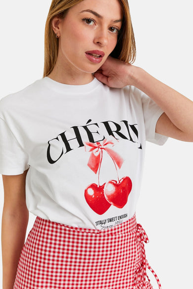 T-shirt à manches courtes - blanc