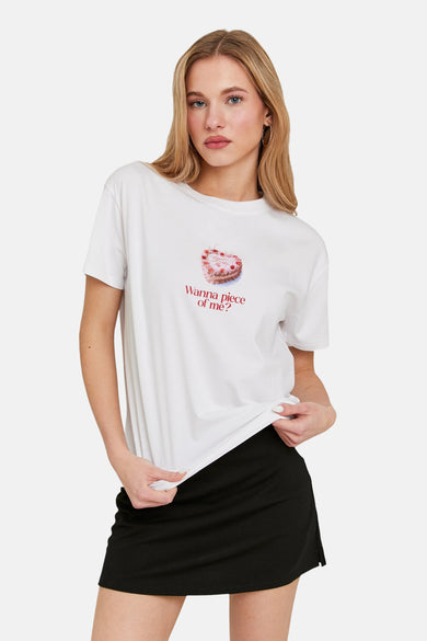 T-shirt (korte mouwen) Wit - TALLY WEIJL
