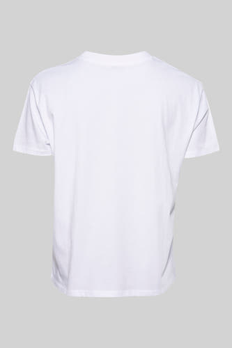 T-shirt blanc à manches courtes de TALLY WEIJL, vu par derrière.