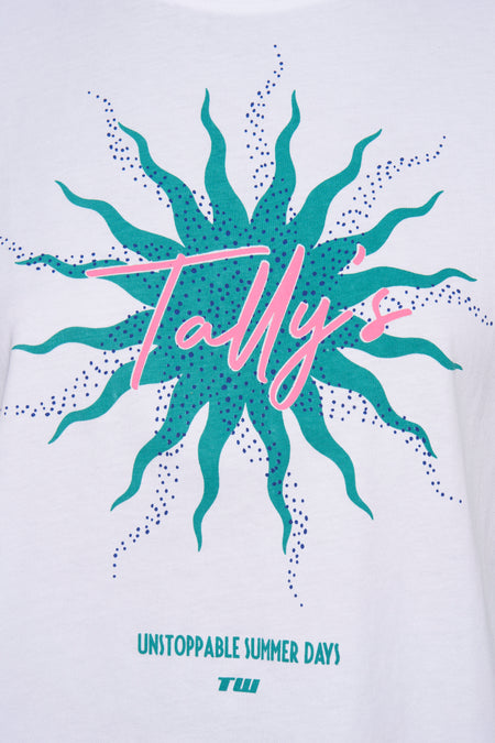 T-shirt (korte mouwen) Wit - TALLY WEIJL
