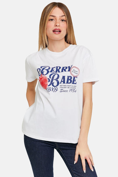 T-shirt à manches courtes - blanc