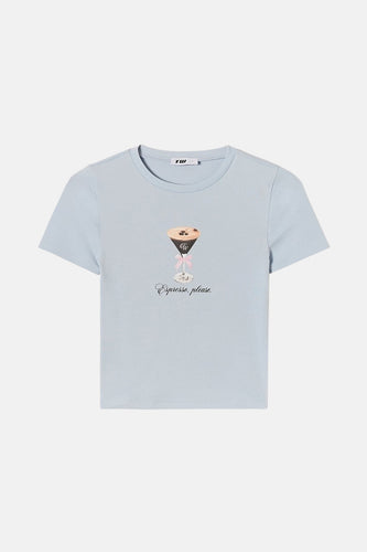 T-shirt à manches courtes - bleu - TALLY WEIJL