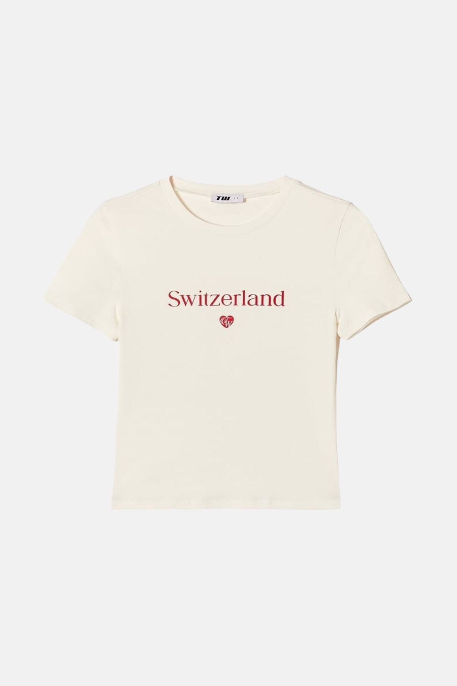 T-shirt à manches courtes - Blanc - TALLY WEIJL