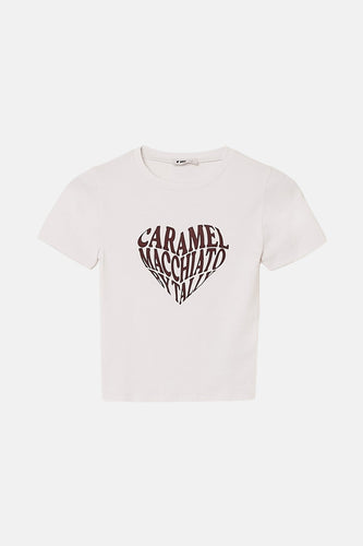 T-shirt met korte mouwen - wit