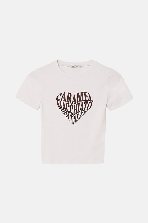 T-shirt met korte mouwen - wit