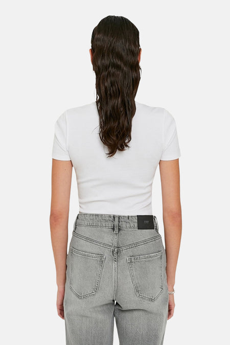 T-shirt met korte mouwen - wit