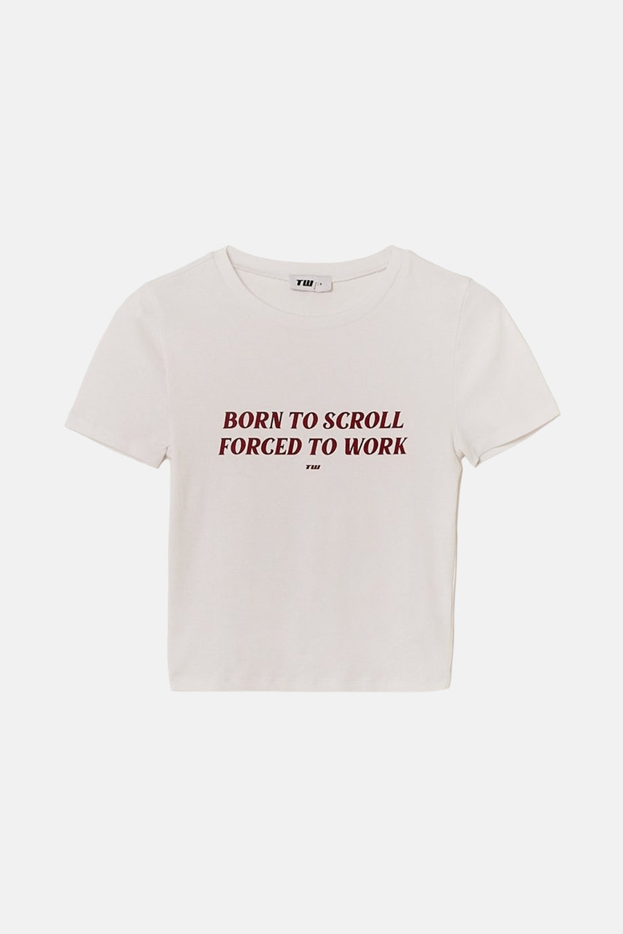 T-shirt met korte mouwen - wit