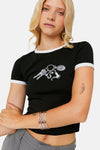T-shirt (korte mouwen) zwart - TALLY WEIJL