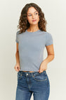 T-shirt met korte mouwen - blauw