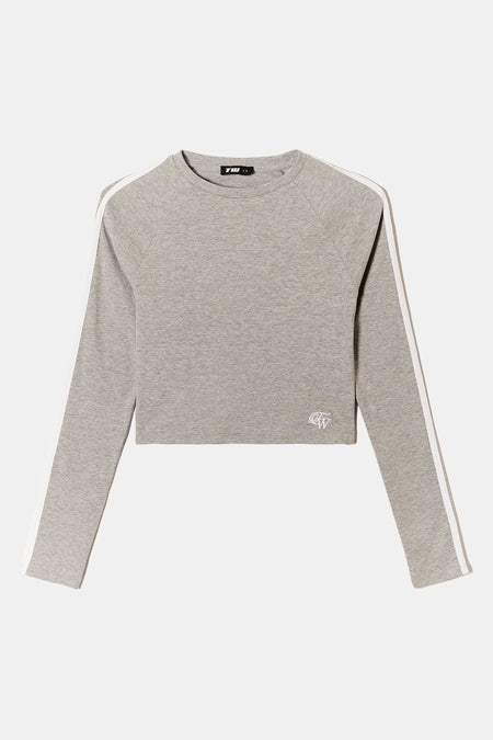 Top (lange mouwen) Grijs - TALLY WEIJL