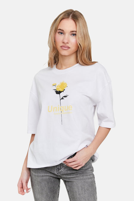 T-shirt (korte mouwen) Wit - TALLY WEIJL
