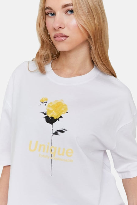 T-shirt (korte mouwen) Wit - TALLY WEIJL