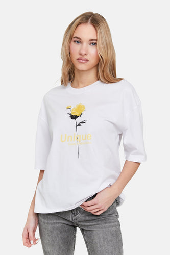 T-shirt à manches courtes - blanc - TALLY WEIJL