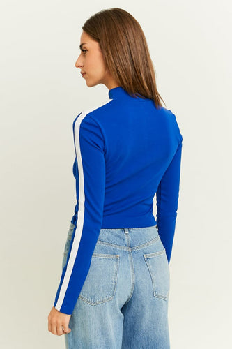 T-shirt à manches longues - bleu - TALLY WEIJL