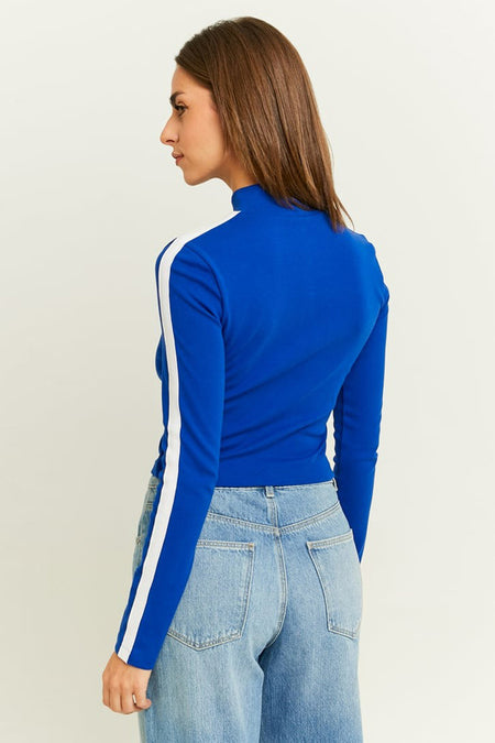 T-shirt met lange mouwen - blauw