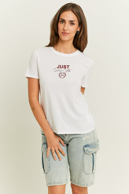 T-shirt à manches courtes - blanc
