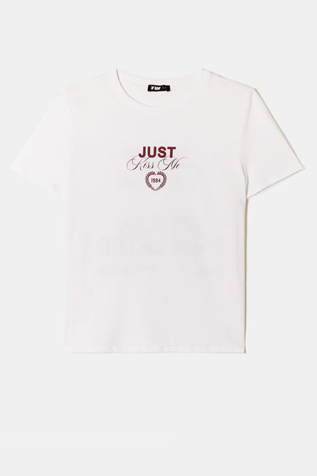 T-shirt à manches courtes - blanc