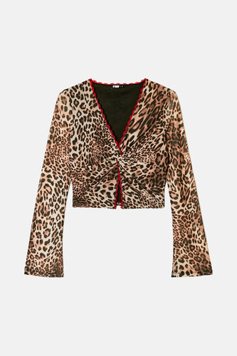 Blouse à manches longues - beige - TALLY WEIJL - 5