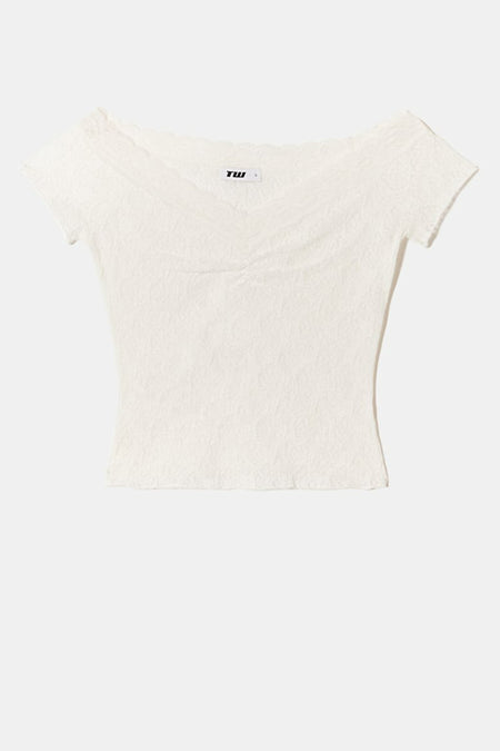 T-shirt met korte mouwen - wit