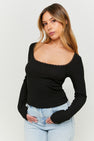 Sweater Zwart - TALLY WEIJL