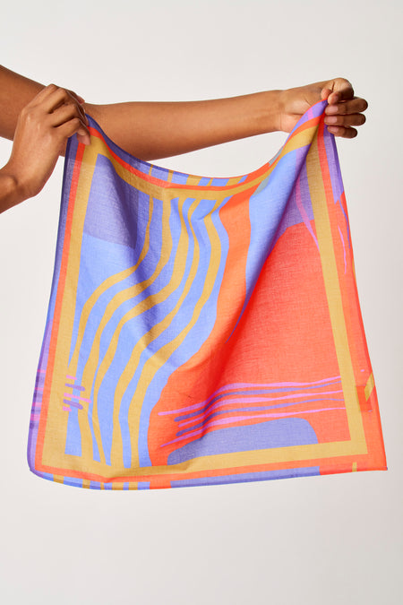 Zomersjaal Multicolor - SUNSET STUDIO