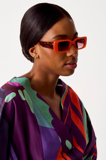 Lunettes de soleil - orange