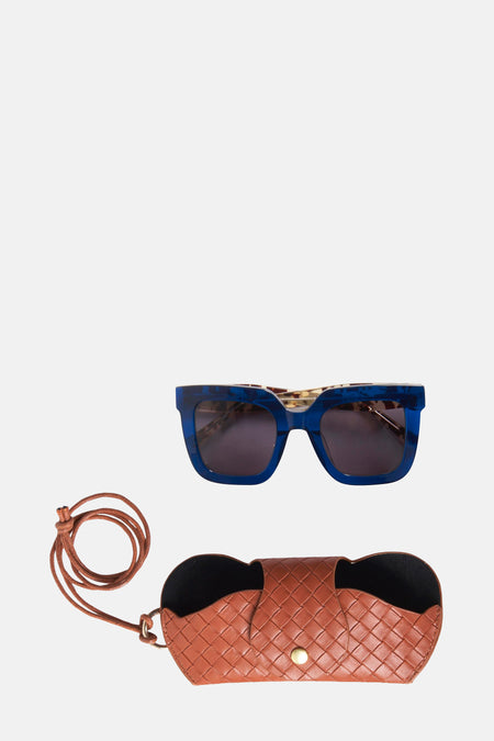 Lunettes de soleil - Bleu