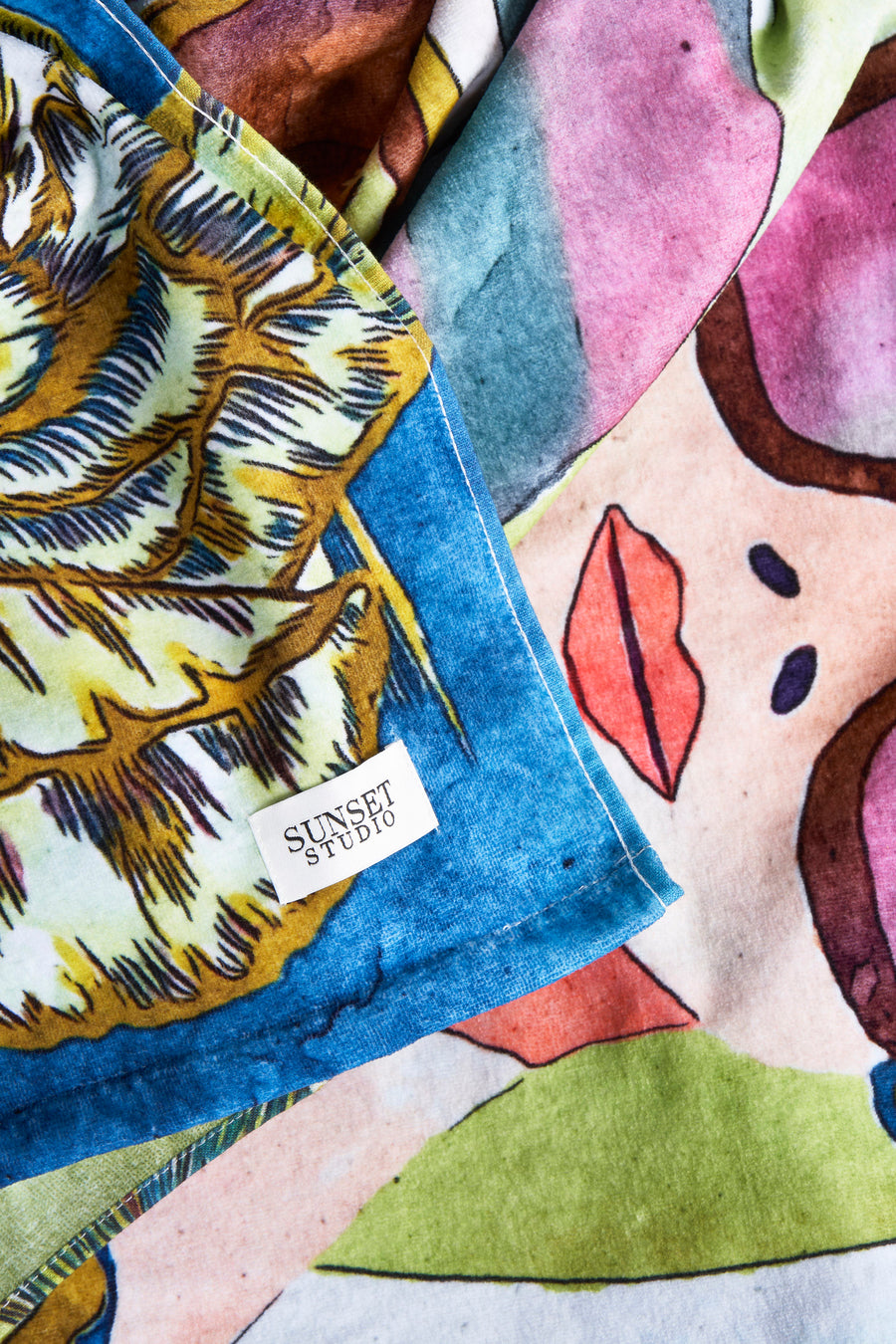 Beachwear - Blauw - SUNSET STUDIO