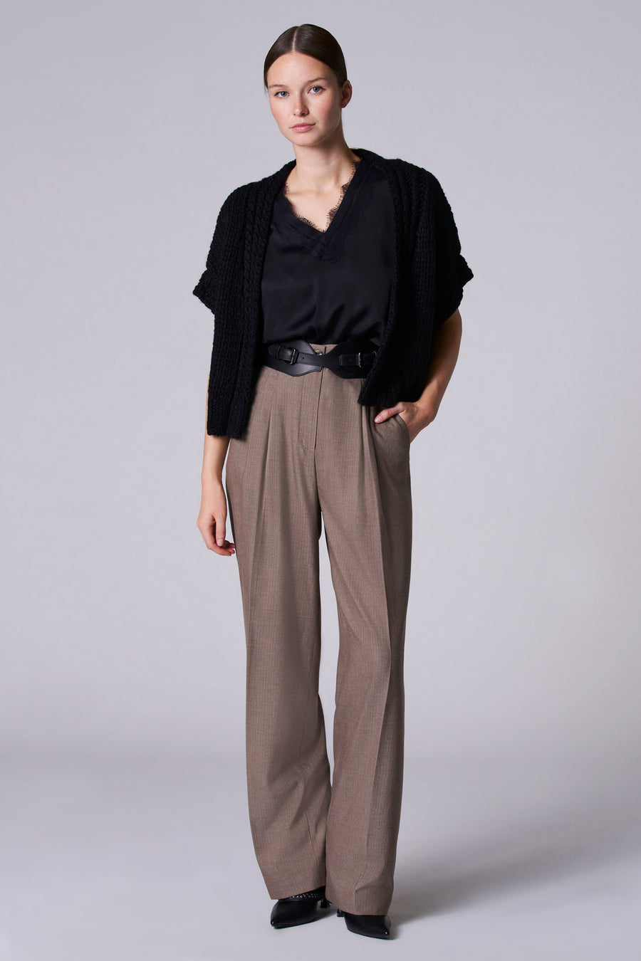 Gilet black denim - Astrid Black Label - Astrid Black Label