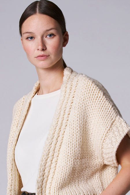 Gilet wit - Astrid Black Label