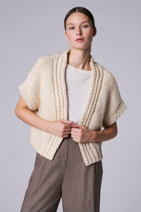 Gilet wit - Astrid Black Label