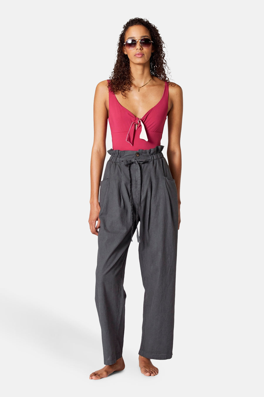 Pantalon - gris