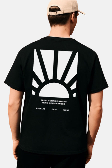 T-shirt (manches courtes) noir - BASELAB