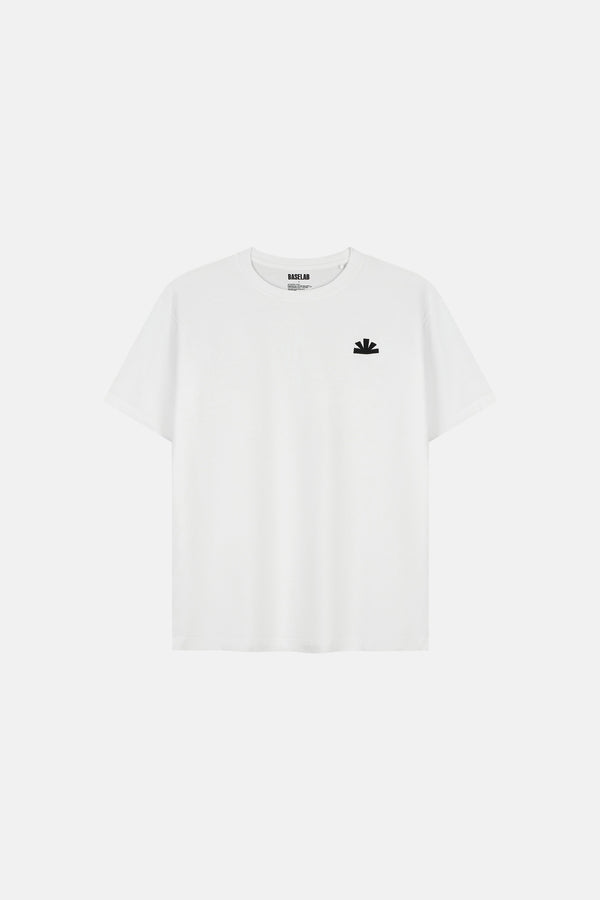 T-shirt (korte mouwen) Wit - BASELAB