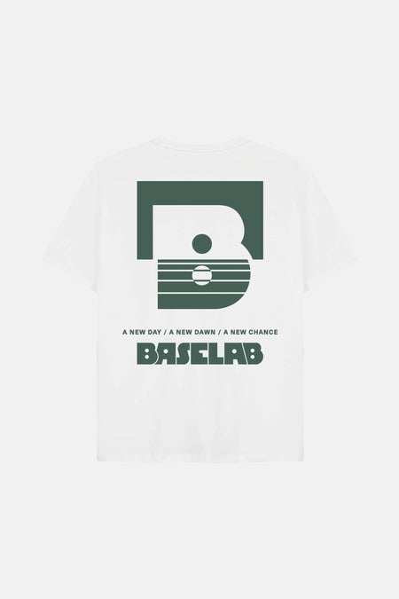 T-shirt (manches courtes) Écru - BASELAB