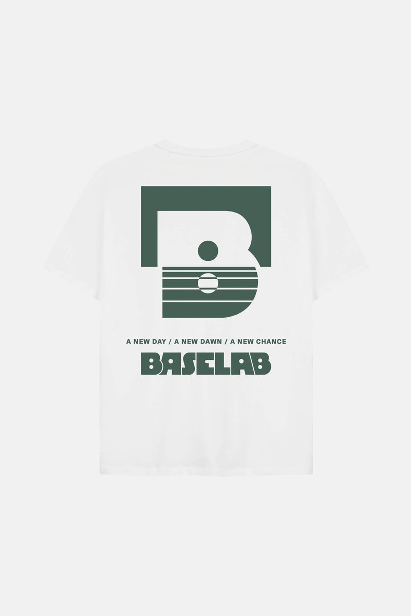 T-shirt (manches courtes) Écru - BASELAB