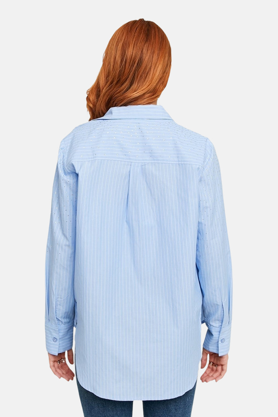 Hemd met lange mouwen - blauw