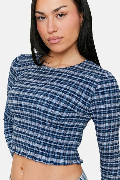 Blouse (lange mouwen) Blauw - TALLY WEIJL