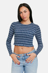Blouse (lange mouwen) Blauw - TALLY WEIJL