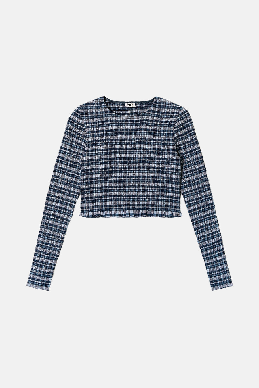 Blouse met lange mouwen - blauw - TALLY WEIJL - 4