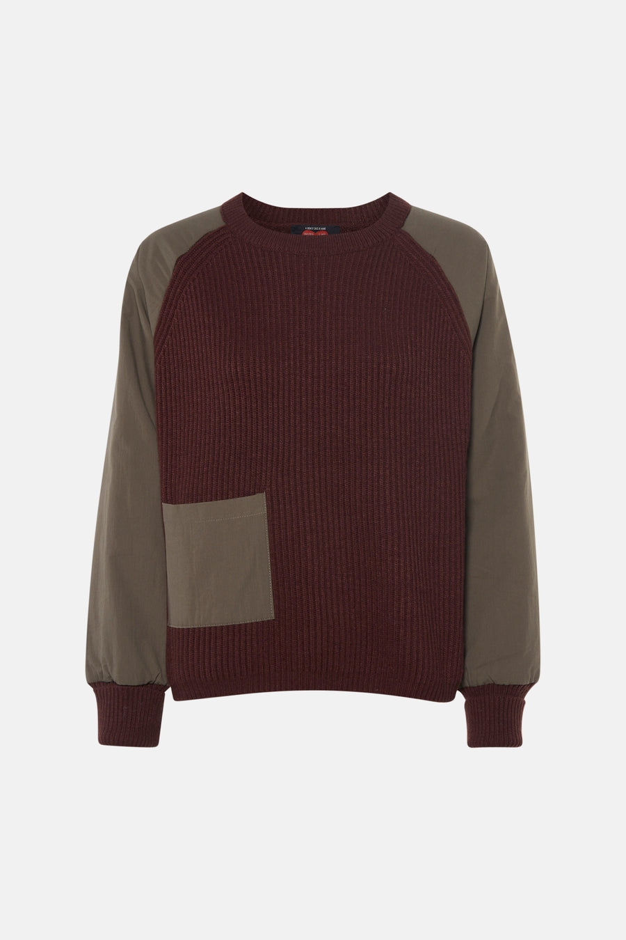 Sweater O hals - bruin