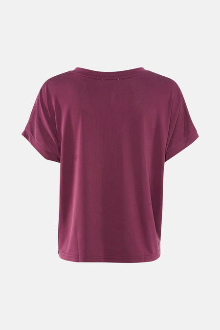T-shirt - paars