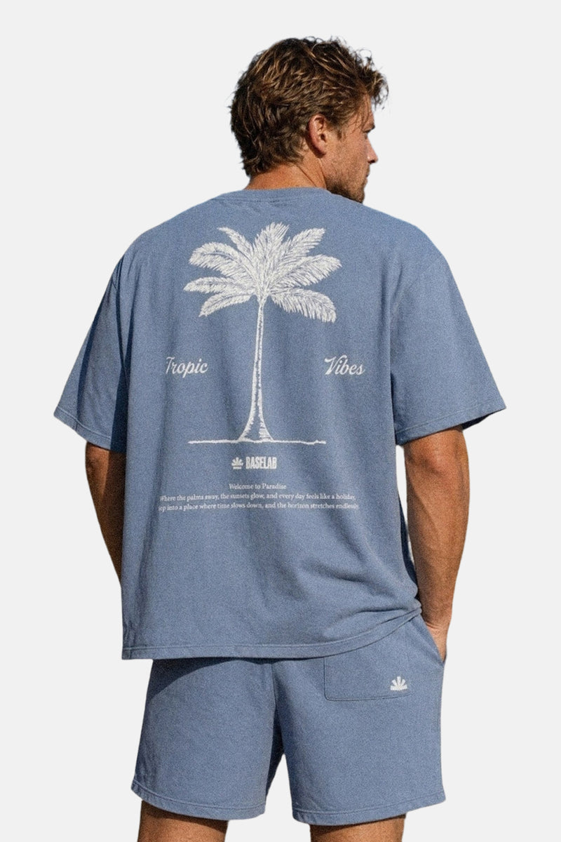 T-shirt - blauw