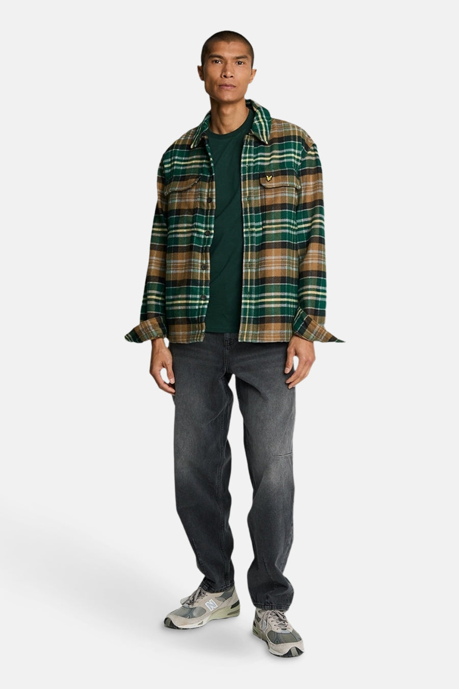 T-shirt (manches courtes) vert - LYLE & SCOTT