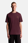 T-shirt met korte mouwen - Bordeaux