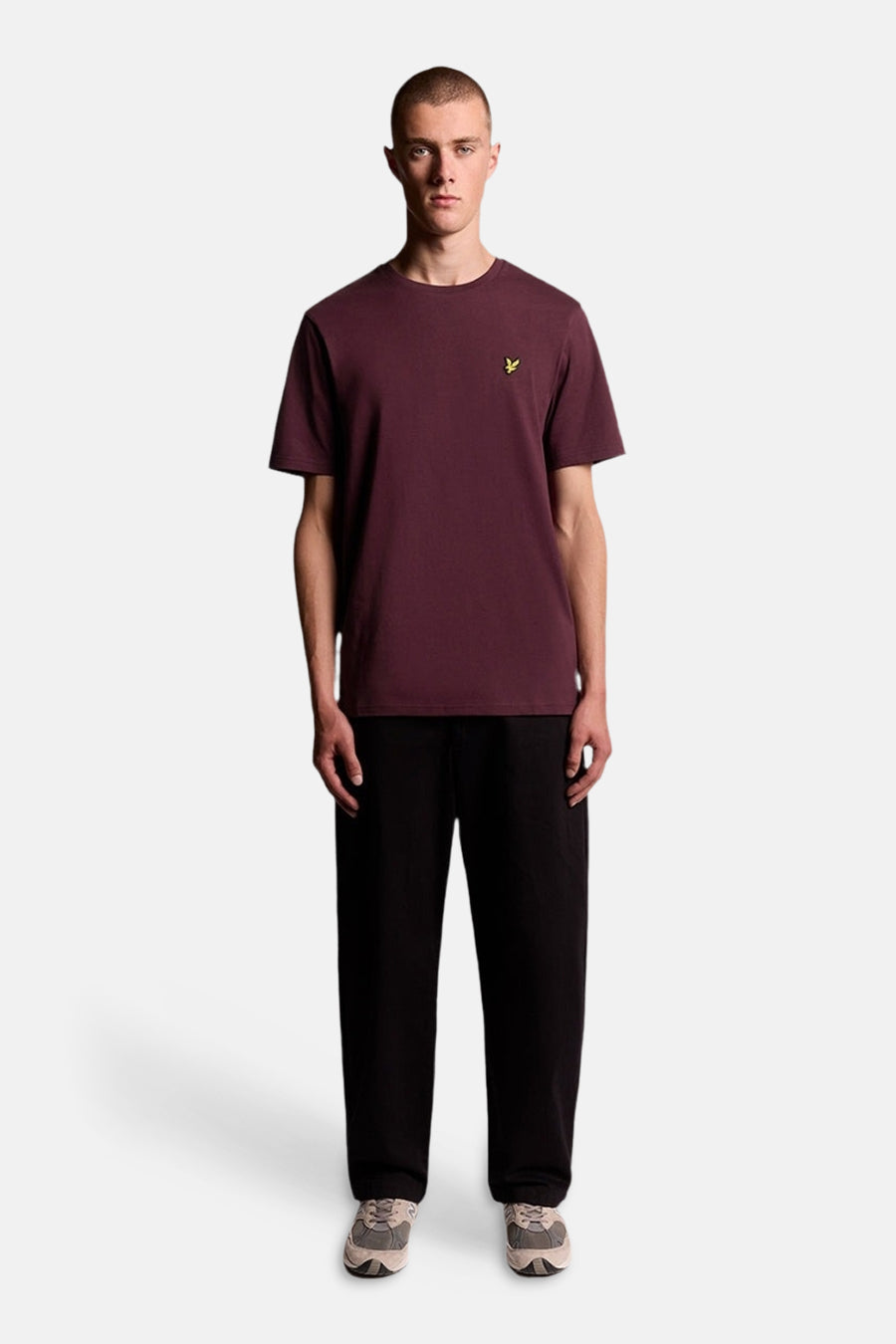 T-shirt met korte mouwen - Bordeaux