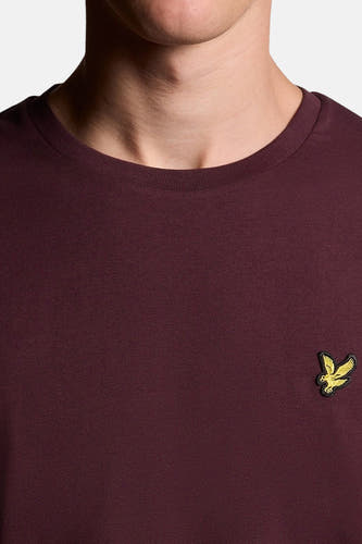 T-shirt met korte mouwen - Bordeaux