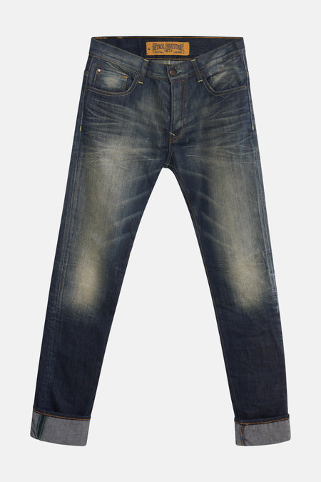 Tapered jeans - blauw