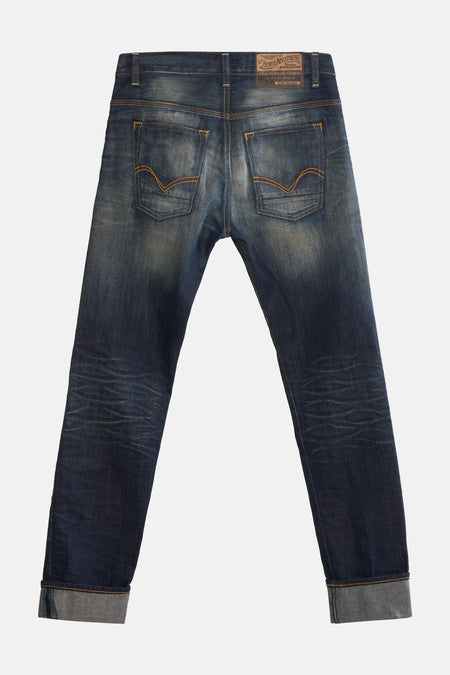 Tapered jeans - blauw